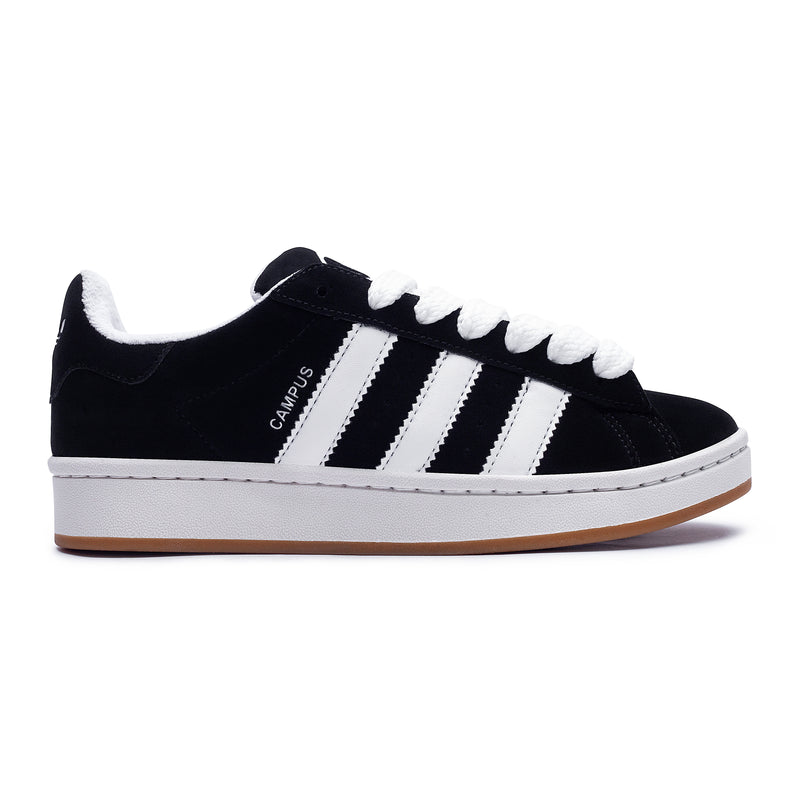 Adidas Campus preto com branco