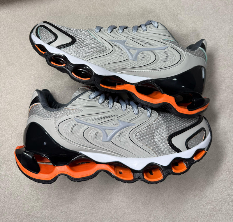 Mizuno Prophecy 12 S Cinza Laranja + Frete Grátis