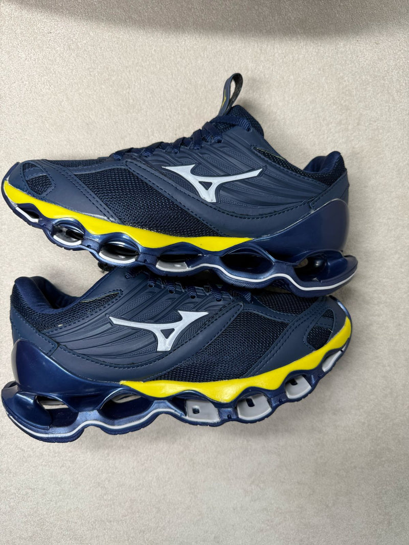 Mizuno Prophecy 13 S Marinho amarelo + Frete Grátis