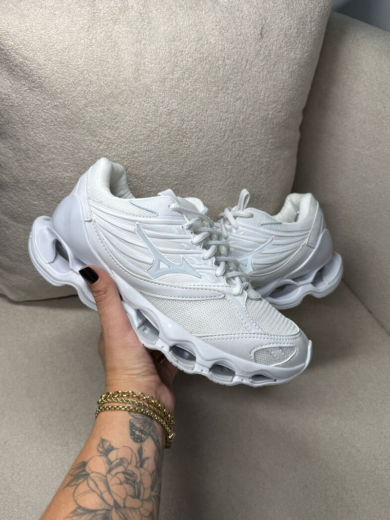 Mizuno Prophecy 13 S Branco branco + Frete Grátis