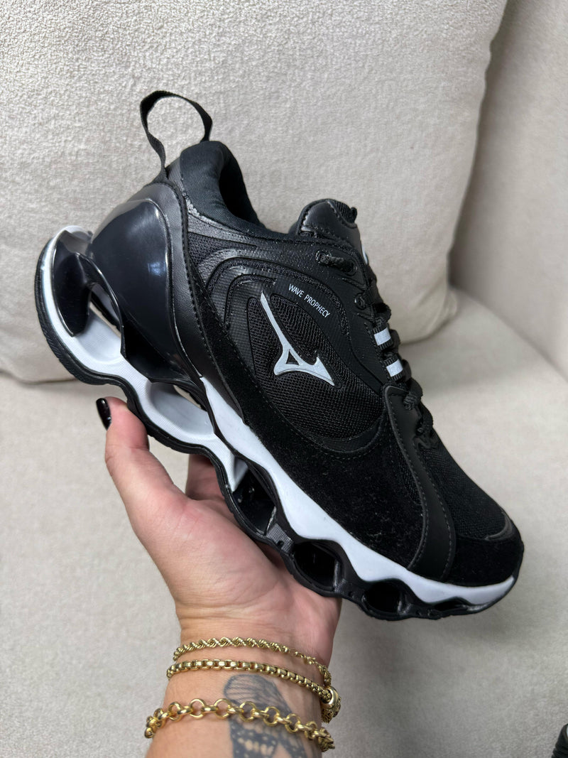Mizuno Beta Preto branco + Frete Grátis
